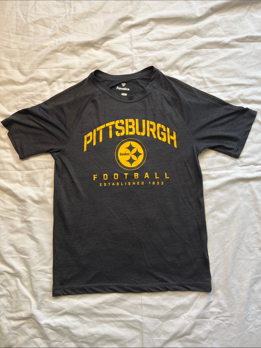 Fanatics Pittsburgh Football Tee in Black and Gold #PittsburghSteelers